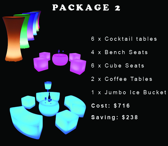 glow furniture package